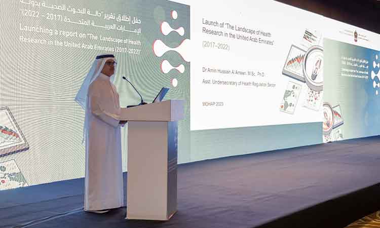 UAE health research ‘3 times faster’ than global average