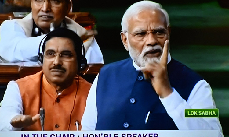 Modi's government defeats no-confidence motion