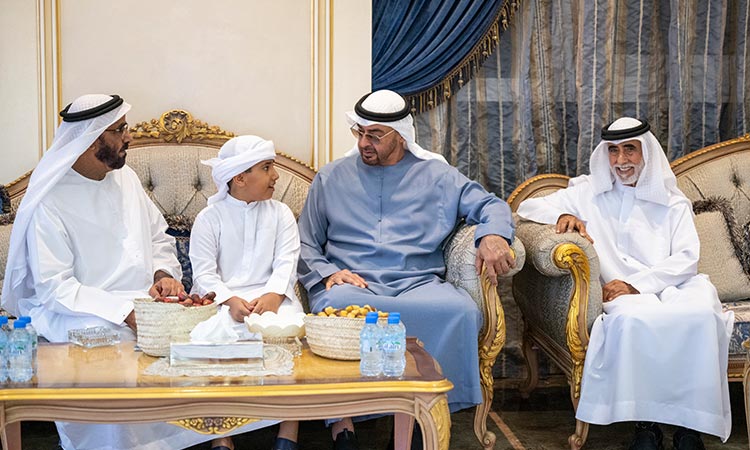 UAE President condoles Abdullah Al Ketbi on his mother's passing