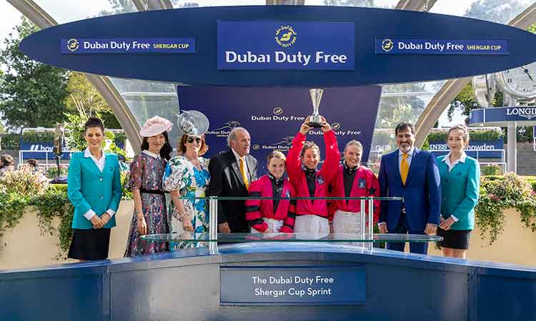 Turner leads Ladies team to Dubai Duty Free Shergar Cup victory