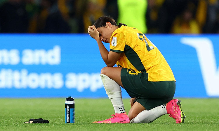 Emotional skipper Sam Kerr says Australia inspired nation with Women's World Cup run