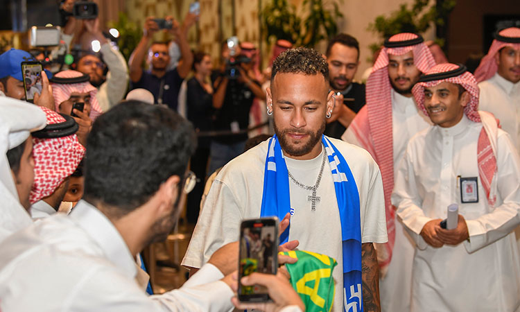 Excitement high as Neymar set for gala welcome at Saudi club