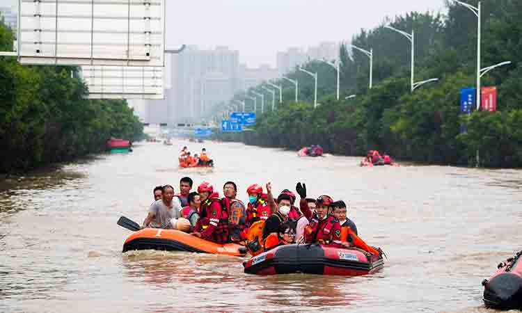 Beijing records heaviest rainfall in 140 years, causing severe flooding and 21 deaths