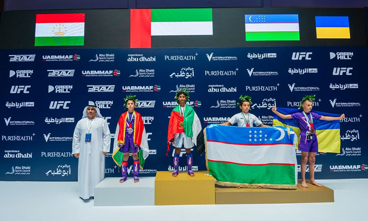 UAE win 4 medals at IMMAF Youth World Championship