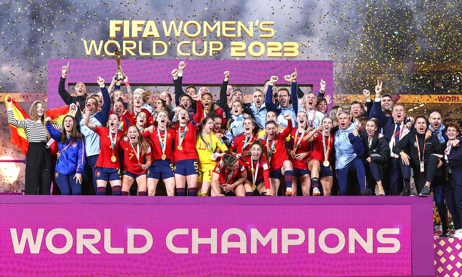 Spain beat England 1-0 to win Women's World Cup final