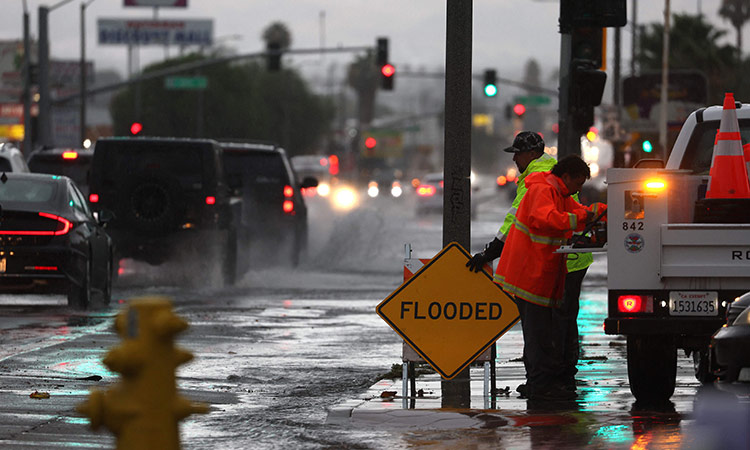 VIDEO: Tropical Storm Hilary brings record rain to California