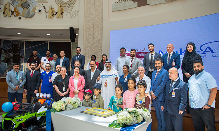 Make a Wish Foundation fulfils wishes of two children at Burjeel Medical City