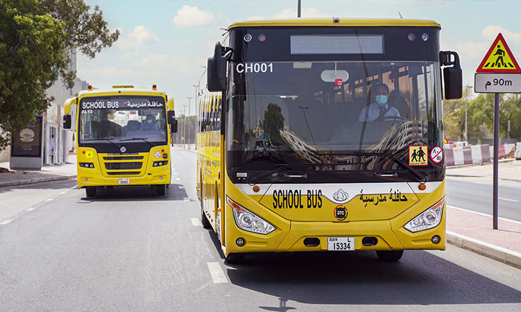 Hi-tech buses will be deployed to serve  25,000 Dubai students during the new academic year