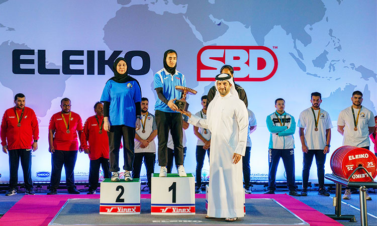 Sultan Bin Ahmed crowns powerlifting champions at University of Sharjah