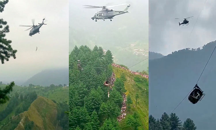 Pakistani children rescued from broken cable car say they repeatedly feared they would die