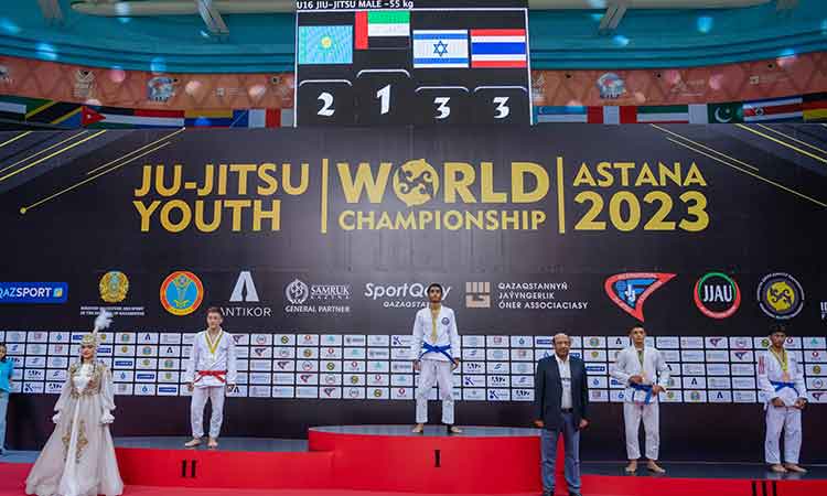 UAE grab eight medals at JJIF World Championship Youth in Astana