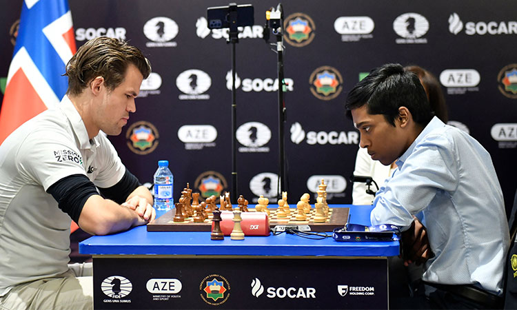 Indian teenager Praggnanandhaa goes down fighting to Norway’s Carlsen in Chess World Cup final