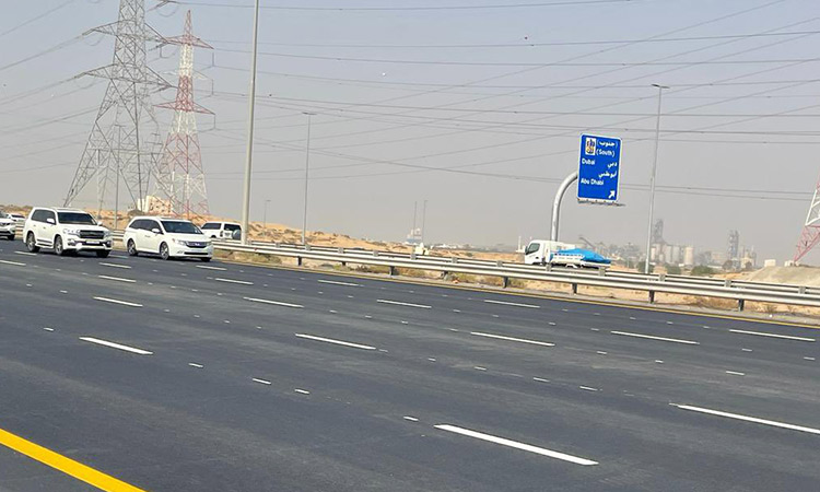 Emirates Road E611 opened for motorists coming from RAK to Dubai