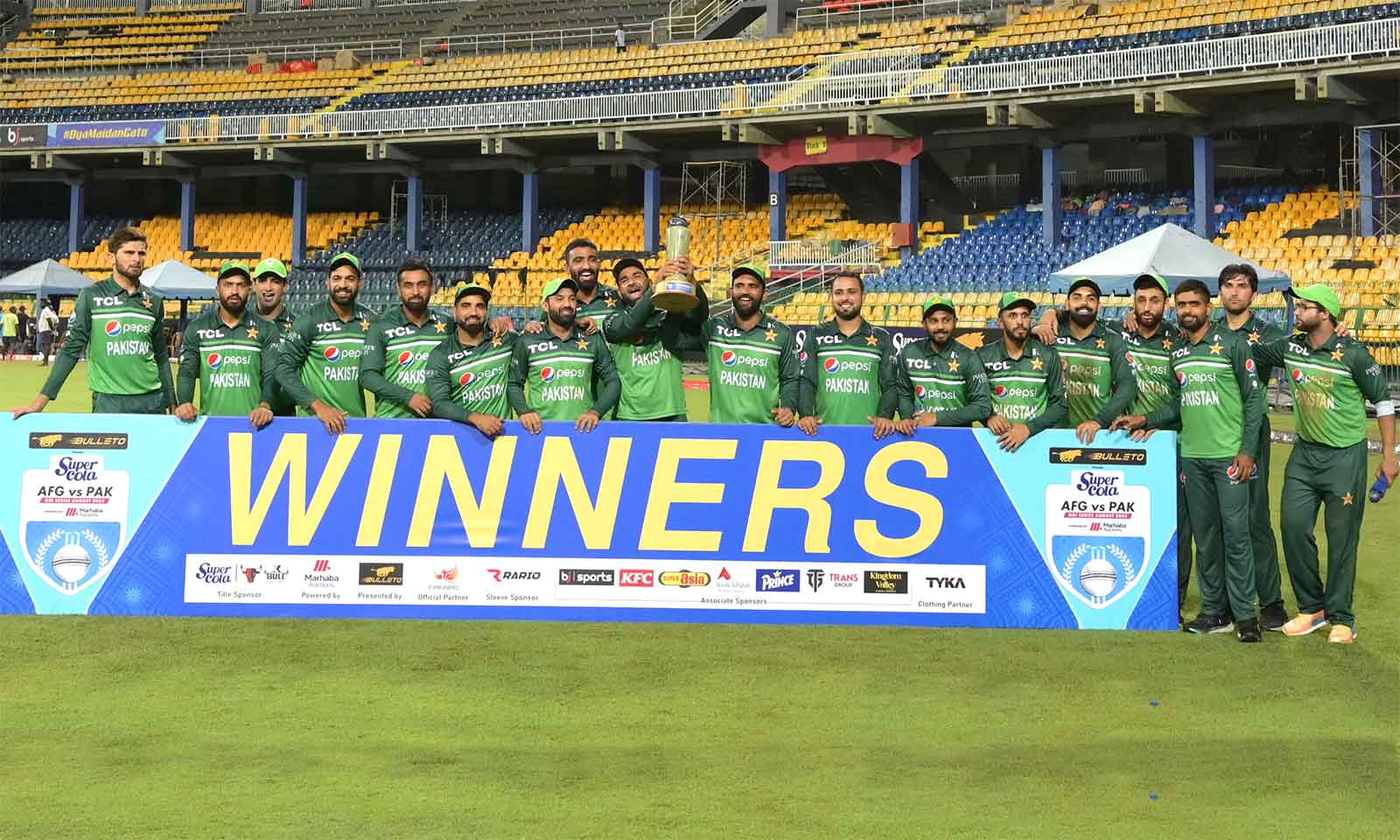 Pakistan whitewash Afghanistan to top ODI rankings