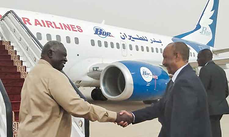 Sudan’s military leader travels to Egypt in his first trip abroad since the war