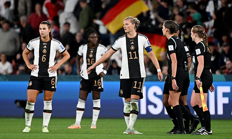 Germany fall in group stage for first time at FIFA Women's World Cup