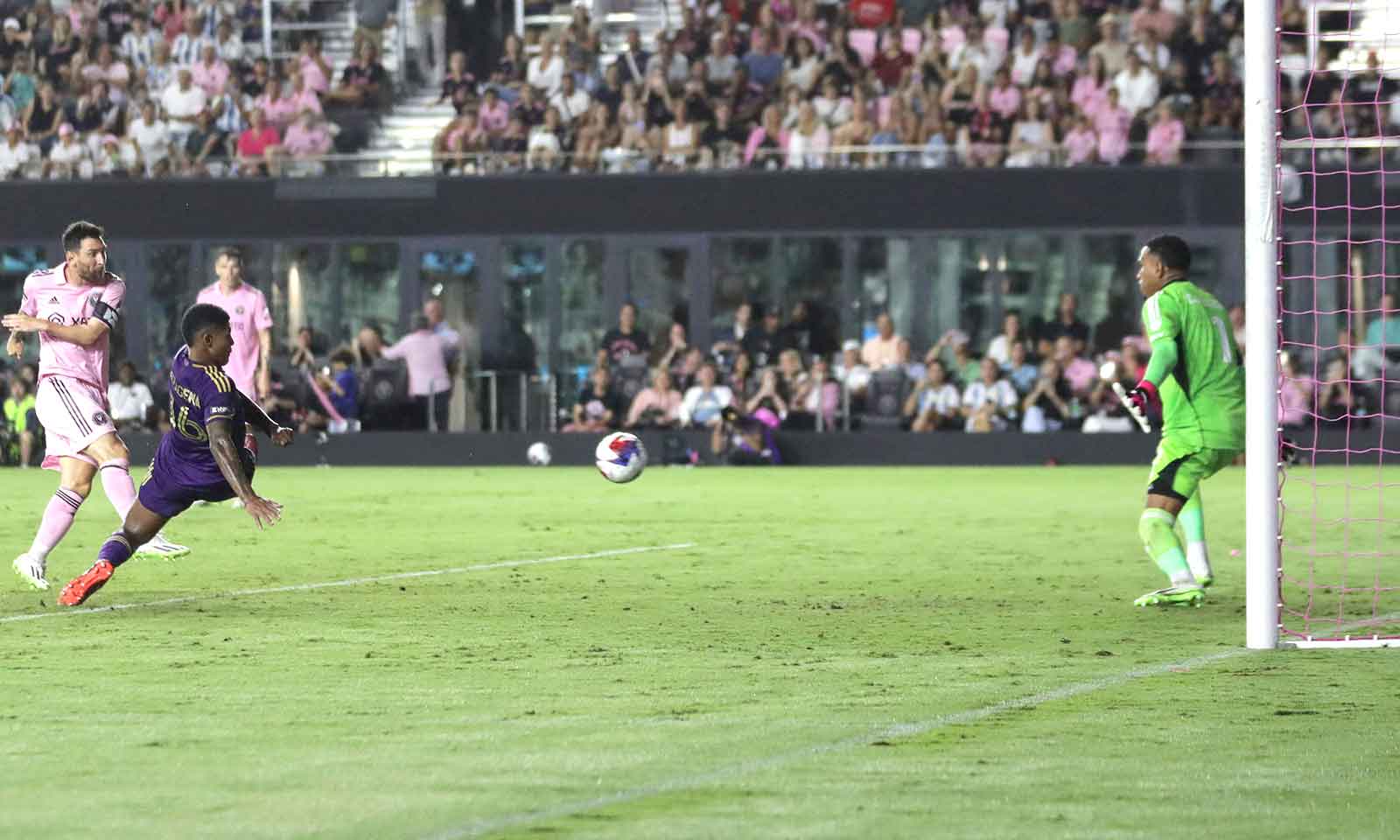 Messi scores two more as Miami march past Orlando