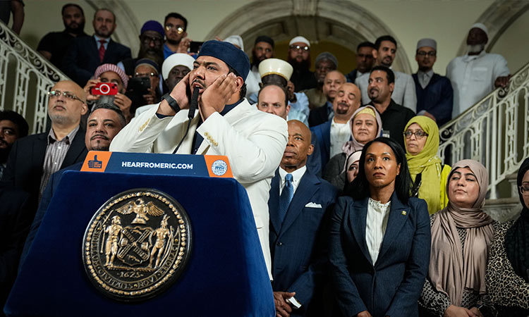 VIDEO: Muslim call to prayer can now be broadcast publicly in New York without a permit