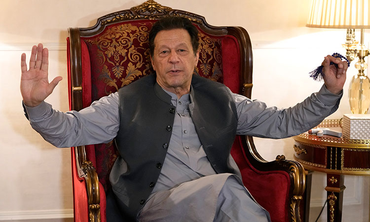 Imran Khan tells supporters to be 'peaceful' in pre-arrest video message