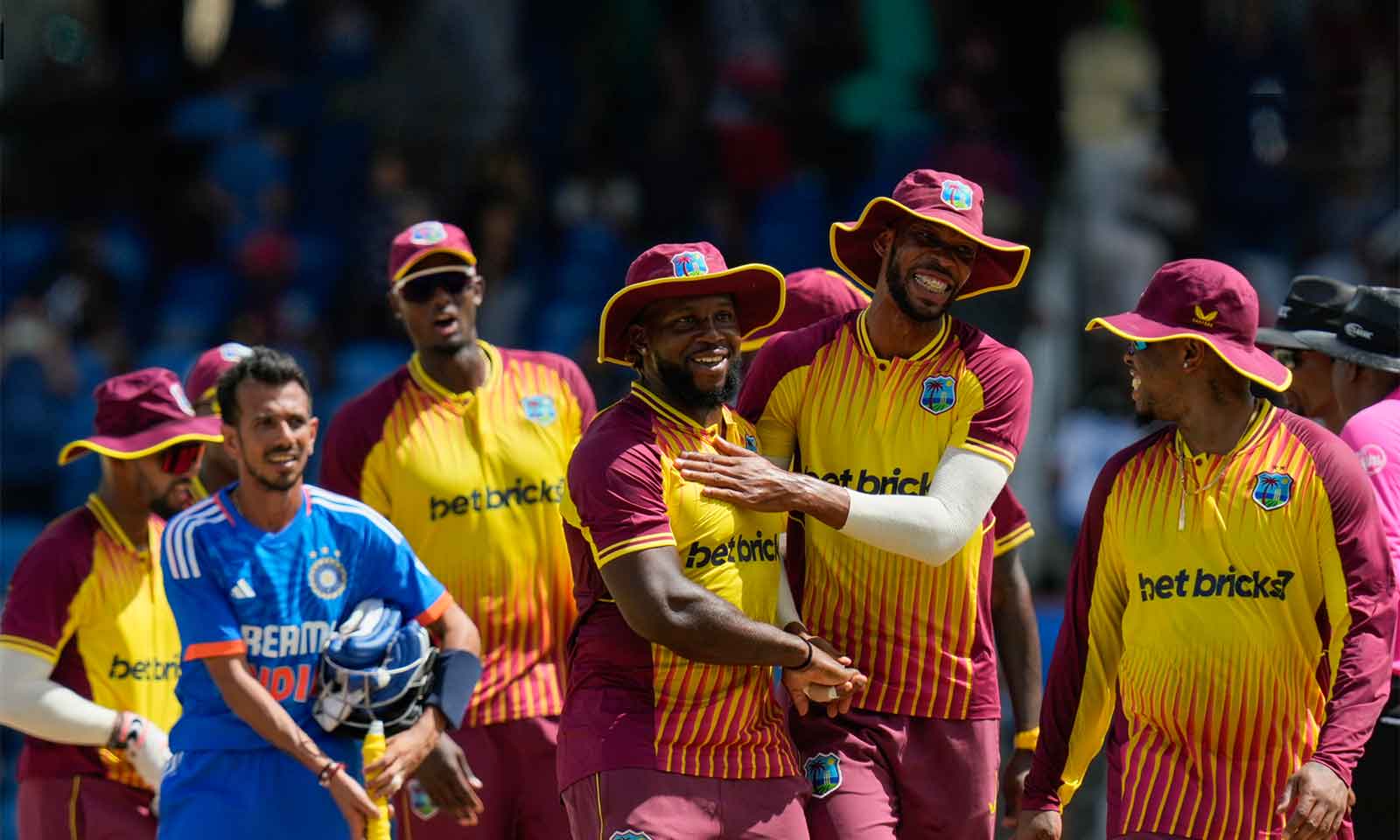 West Indies stun India by four runs in T20 opener, draw first blood 