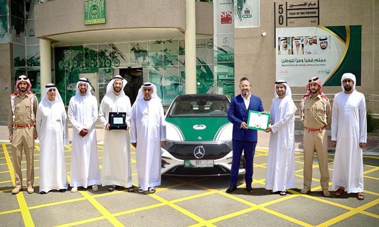 Dubai Police add Mercedes-Benz EQS 580 to their elite lineup of luxury patrols