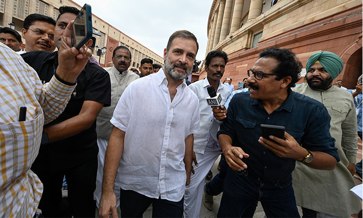 Opposition alliance INDIA jubilant as Rahul Gandhi returns to parliament after SC’s order