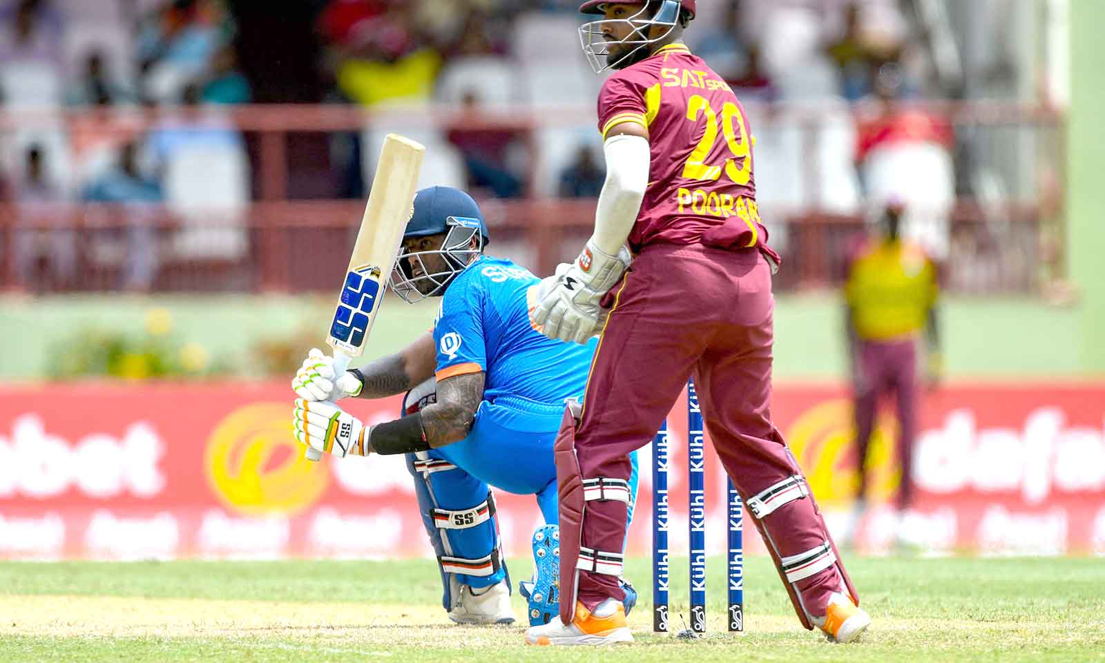 Suryakumar blasts India to win over West Indies in 3rd T20