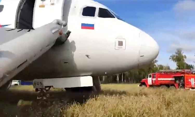 Russian Airbus A320 makes emergency landing in Siberian field