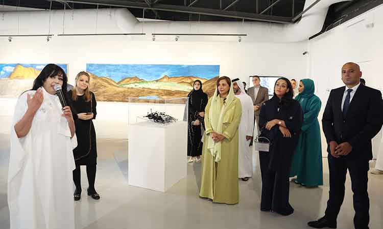 Sheikha Bodour opens two new exhibitions at Maraya Art Centre in Sharjah