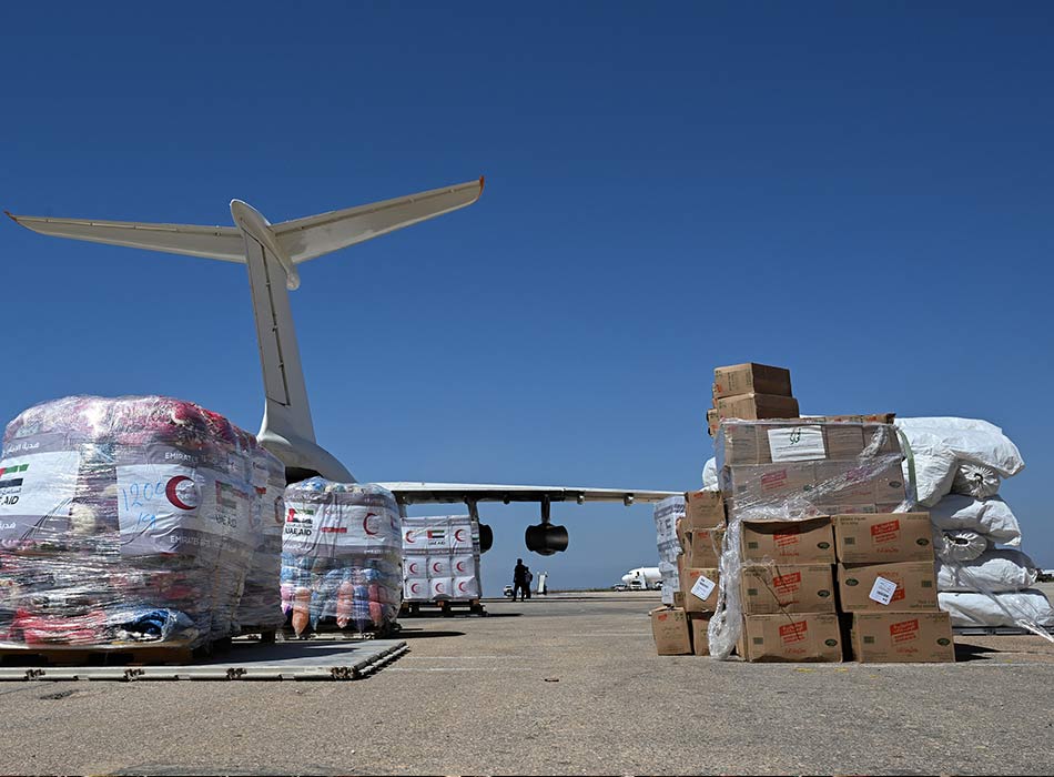 UAE continues sending aid to Libya for 5th day in row