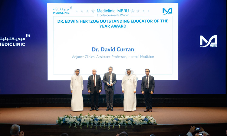 First annual Mediclinic Middle East and MBRU excellence awards held in Dubai