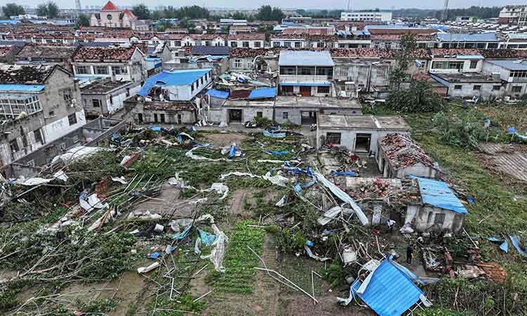 Tornadoes kill 10, injure 4 others in China