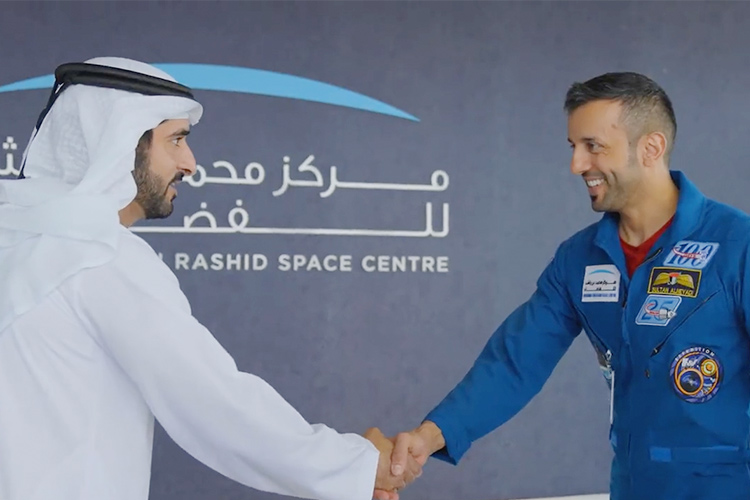 Sheikh Hamdan meets astronaut Sultan Al Neyadi and ‘Zayed Ambition 2’ team in Dubai