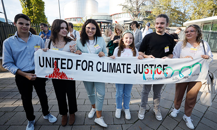 6 youth activists take 32 European nations to court over climate change