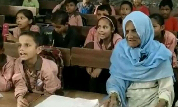  Indian great-grandmother, 92, finally goes to school, inspires other women to join her