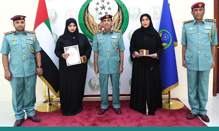 Two Emirati sisters honoured by RAK police for rescuing 4 women