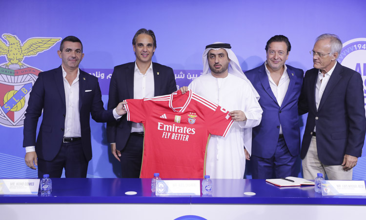 Al Nasr Football Academy and Benfica Club join hands to nurture talents