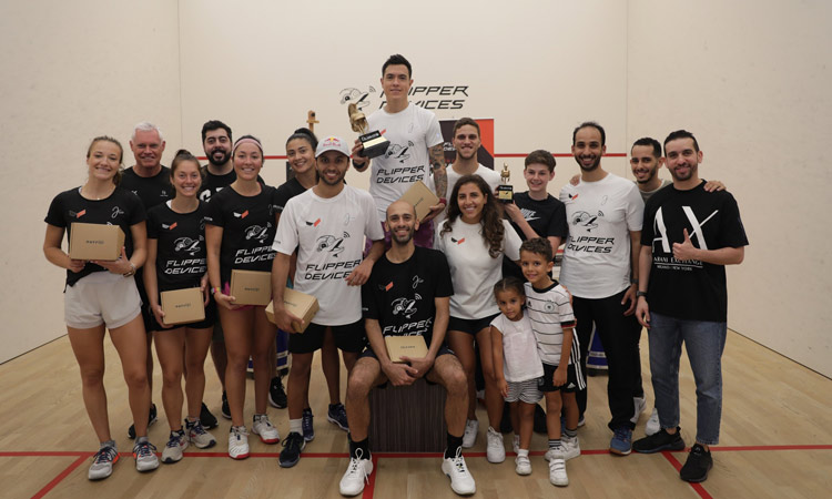 The Flying DAF hosts inaugural camp for world’s elite squash players