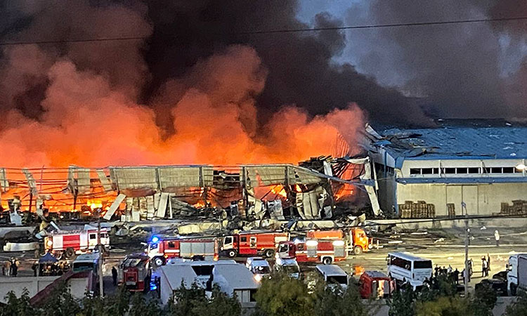 VIDEO: Warehouse blast near Tashkent airport kills one, injures over 160 