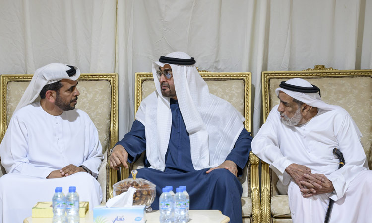 UAE President condoles Ketbi family in Sharjah