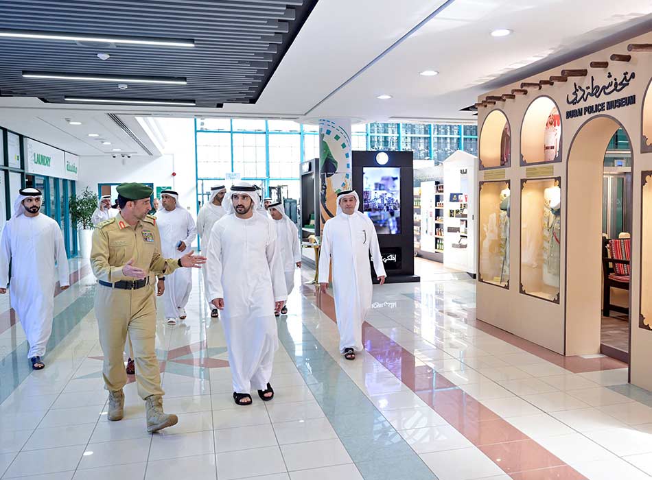 Hamdan hails Dubai Police's relentless efforts to enhance public safety during visit to Dubai Police Officers Club