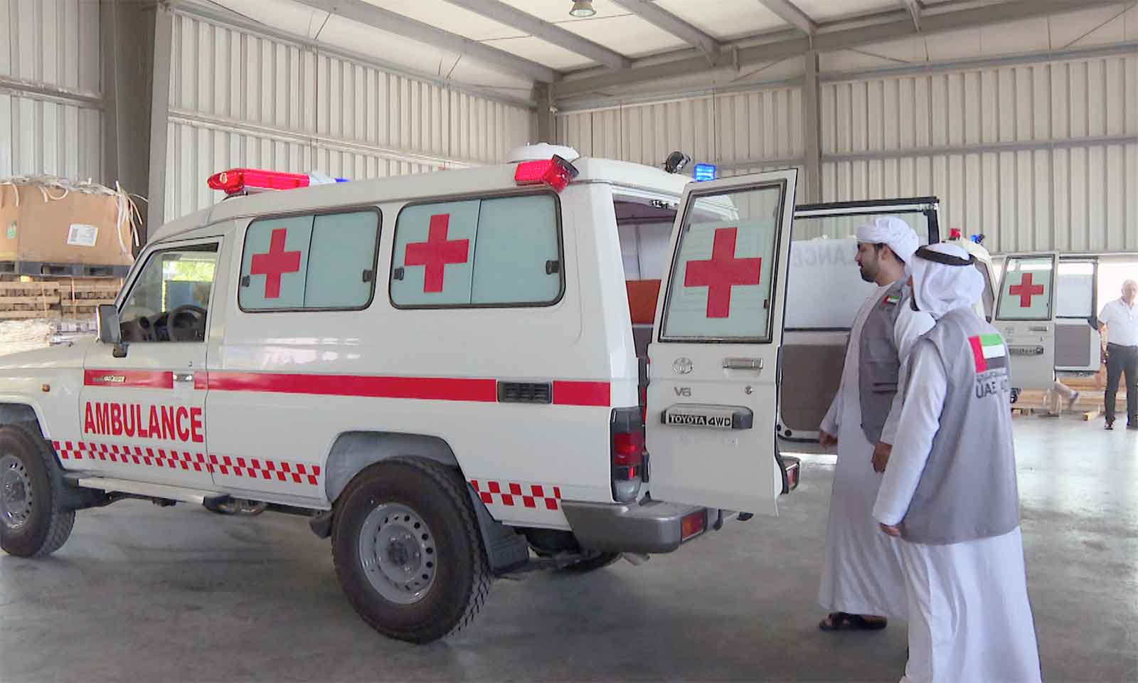 UAE dispatches ambulances to support health sector in Ukraine