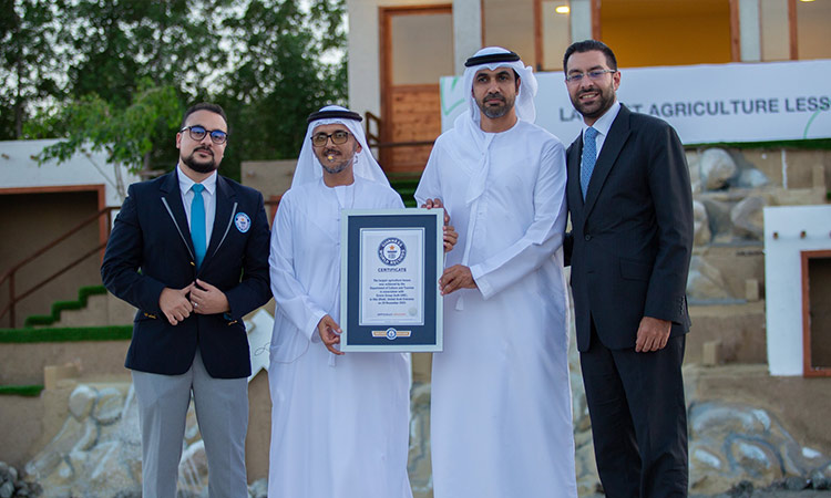 DCT Abu Dhabi sets Guinness World Record for largest agriculture lesson