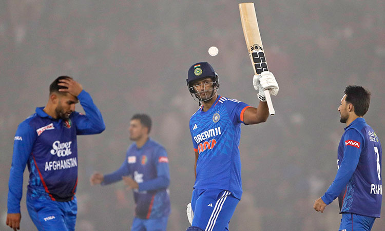 All-round Shivam Dube helps India freeze out Afghanistan in chilly T20 opener