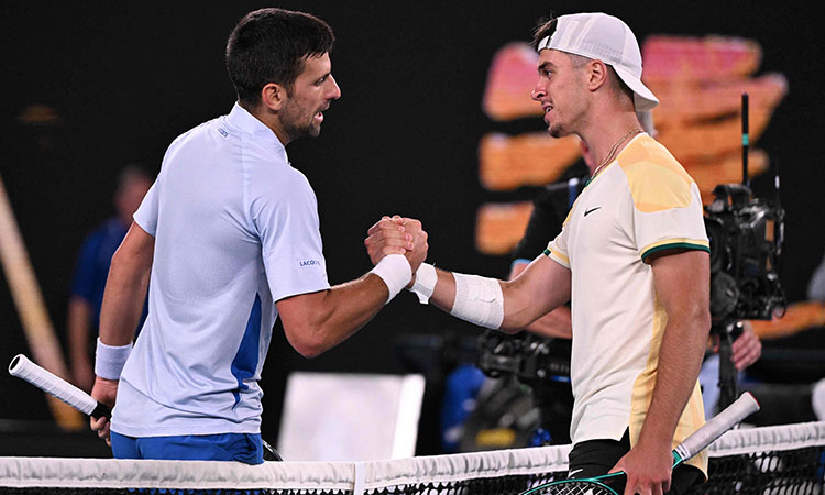 'Incredible' teen qualifier takes set off Djokovic at Australian Open thriller 