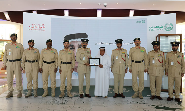 Dubai Police honour Emirati sailor for rescuing 8 fishermen from drowning