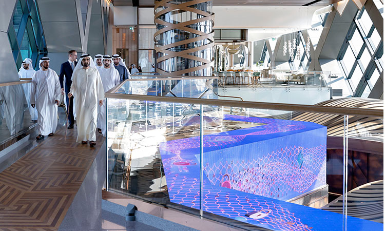 Sheikh Mohammed visits Dubai’s first vertical resort One&Only One Za’abeel 