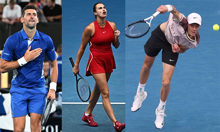 Djokovic fires up as Sabalenka and Sinner shine at Australian Open