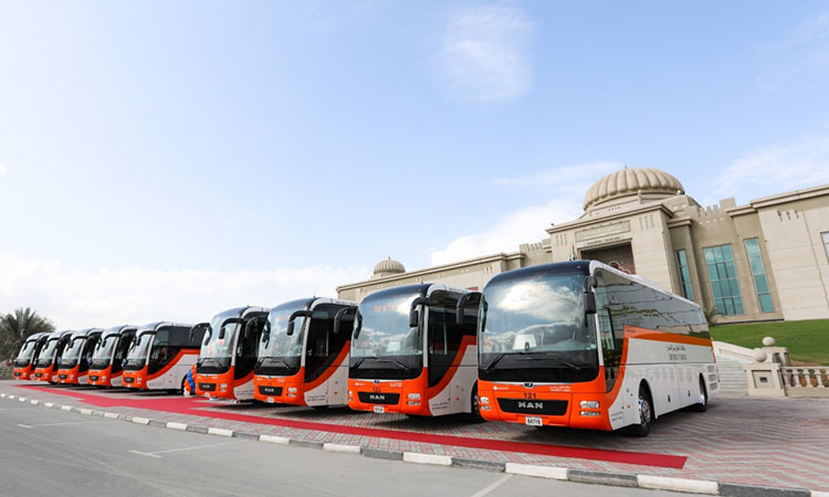 Sharjah launches 10 environment friendly electric buses