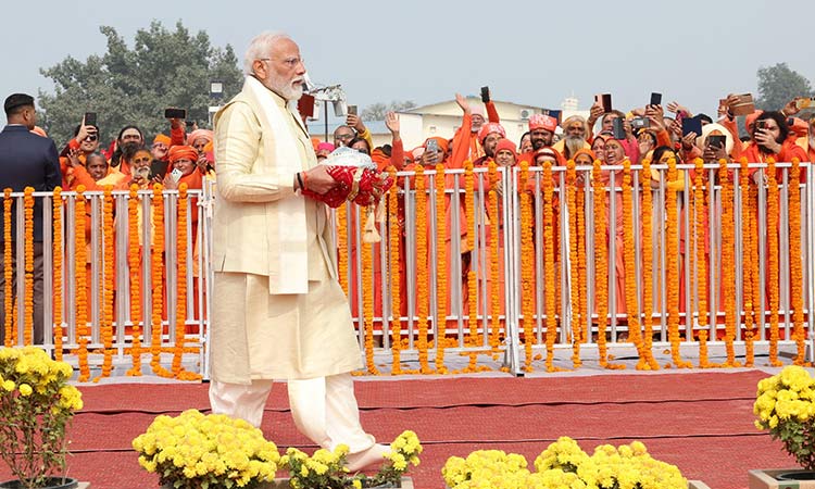 Indian PM Modi opens Ayodhya temple in a grand event